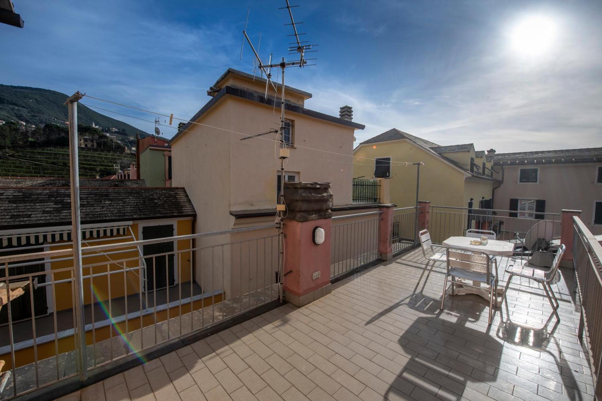 188B - Casa Di Nina Moneglia Con Terrazza - 2Min Dal Mare Appartement Buitenkant foto